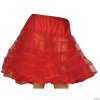 Knee length Petticoat | Red
