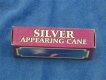 Appearing Metal Cane Silver (Stainless)