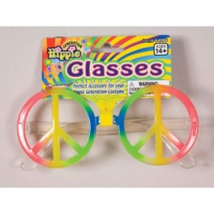 Rainbow Peace Glasses
