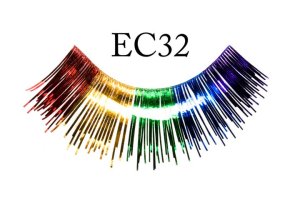 EC32 Rainbow Eye Lashes
