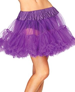 Layered tulle petticoat Purple