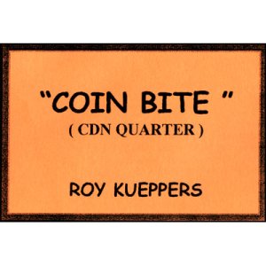 Coin Bite Canadian Quarter Roy Kueppers