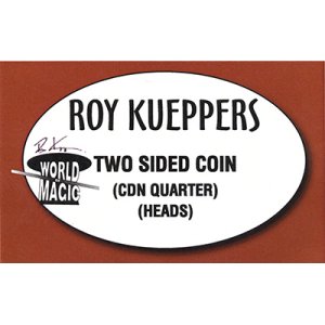 2 sided Canadian Quarter Tails by Roy Kueppers