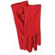 Short Red Gloves
