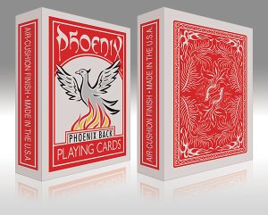 Phoenix Deck Red by CardShark