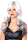 Allure Long wavy multi colour wig light grey and black