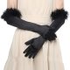Long Black Witch Gloves