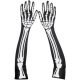 Long Skeleton gloves
