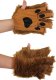 Light Brown Animal Paw Gloves