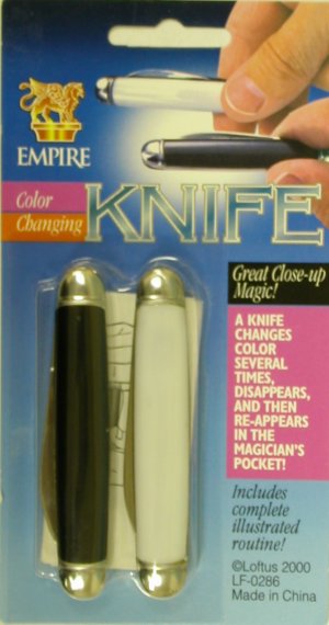 Colour Changing Knives