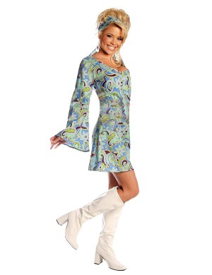 Blue Go-Go Costume | Large