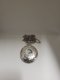 Large Roman Numeral with White Background Pocket Watch | Silver