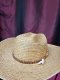 Straw Cowboy Hat with Tie