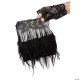 1920's Purse | Black and grey