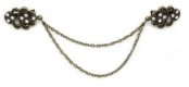Cloak Clasp | Gold Swirl