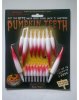 Wolfe Pumpkin Teeth Fangs Blood Tipped