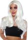 Long Wavy Wig White