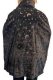 Moon and Star Velour Cape | Black