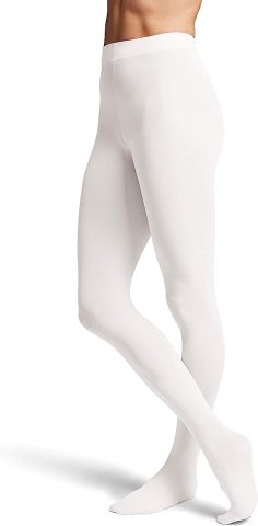 Solid Tights | White