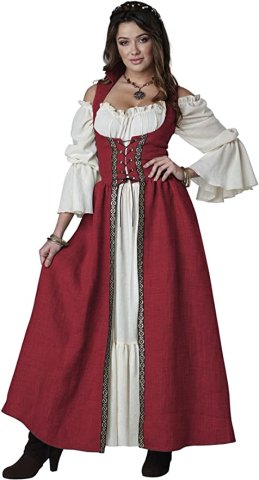 Medieval Overdress (Burgundy) | Large/X-Large