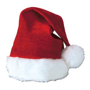 Velvet Santa Hat