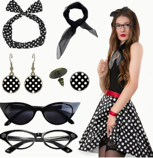 50\'s Pin Up Kit | Black