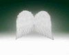 20 Inch White Angel Wings