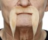 Extra Long Horseshoe Moustache | Blonde