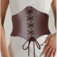 Medieval Waist Cincher | Coffee Brown