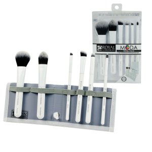 MODA 7 pc. Professional Brush Set White
