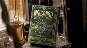 National Playing Cards Green by Theory11