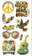 Hippie Tattoo Set | Style 8