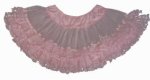 Lace Trim Petticoat Pink