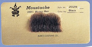 Black Chaplin Moustache
