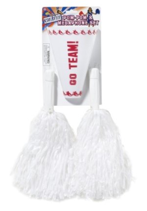 Pom Pom Set White