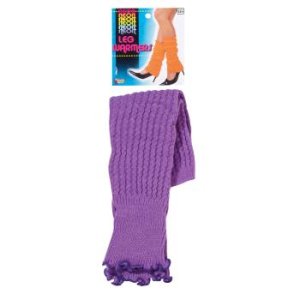 Leg Warmers Neon Purple