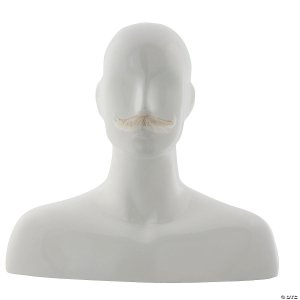 English Moustache | White