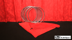 8 Inch Linking Rings SS by Mr. Magic