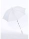 White Silk Straight Parasol