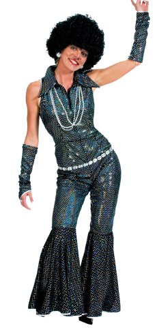 Black Boogie Night Jumpsuit | Small