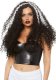 Long Curly Wig | Black/White