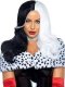 Two Tone Long Wavy Villain Wig