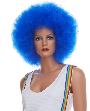 Clown Wig | Blue