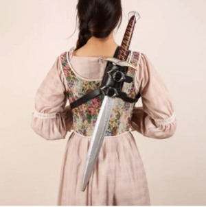 Back Strap Sword Sheath | Black