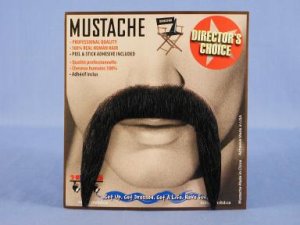 Spanish Moustache Black