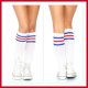 Athletic Striped Knee Highs