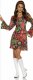 60s Peace Sign Dress | Large