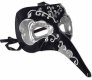 Long Nose Mask | Black and Silver
