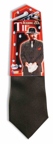 Roaring 20s Tie Black