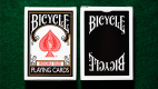Bicycle Insignia Back (Black) Playing Cards